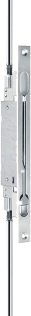 FUHR Deurgreepvoet 35 mm afdekplaat 22 mm afdekplaat 285 mm STA g...