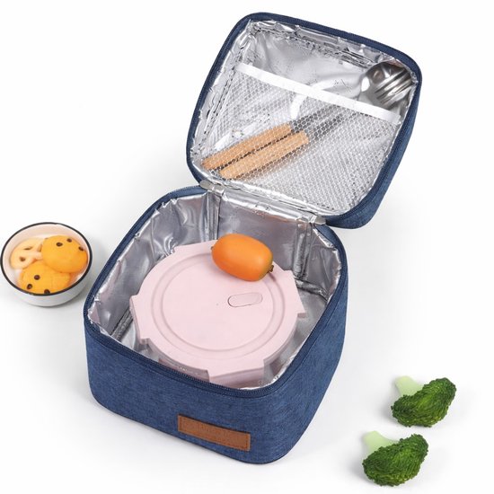 STYNETIC ® Kolftas - Bewaartas Babyvoeding - Koeltas voor Moedermelk en Borstvoeding - Thermotas voor Babyflesjes - Inclusief Koelelement - Compact & Handig voor Onderweg - Blauw van Merkloos — afbeelding 5