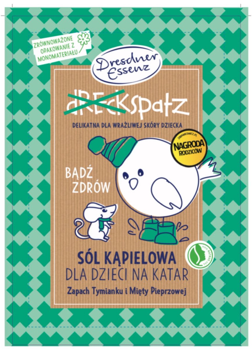Dresdner Essenz Dirty Birdie - Bądź Zdrów! Badzout - Met Tijm & Munt - Vegan - 50g