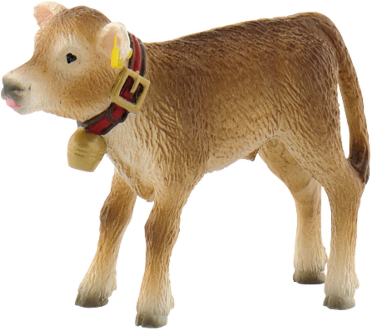 Bullyland 62754 – Speelfiguur en verzamelfiguur Alp Kalf Benni – ca. 6,5 cm – levensecht en detailrijk vormgegeven – ideaal als educatief speelfiguur en klein cadeautje voor kinderen vanaf 3 jaar.