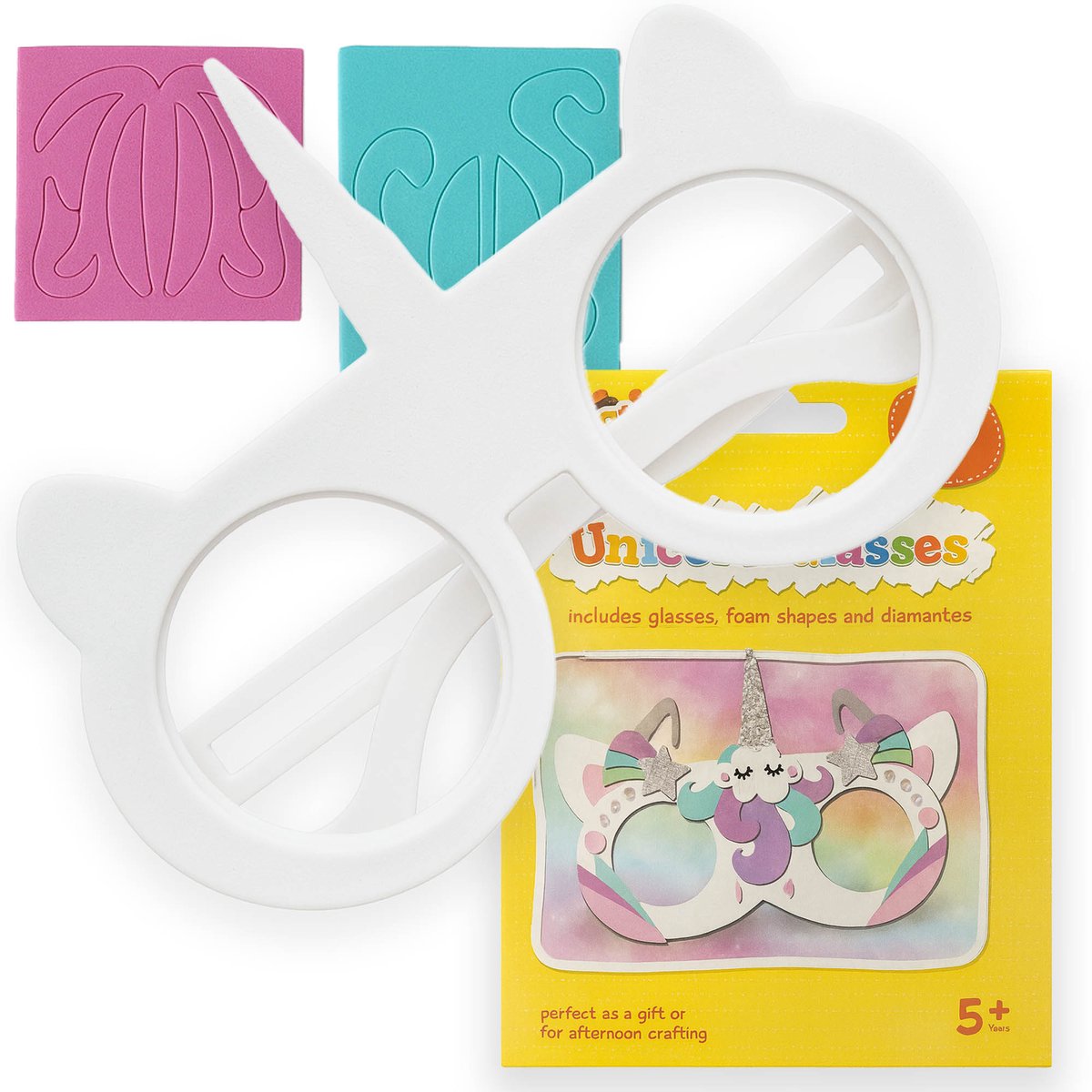 Creator Zone - Zestaw Plastyczny - Okulary Jednorożca - DIY - Voor Kinderen