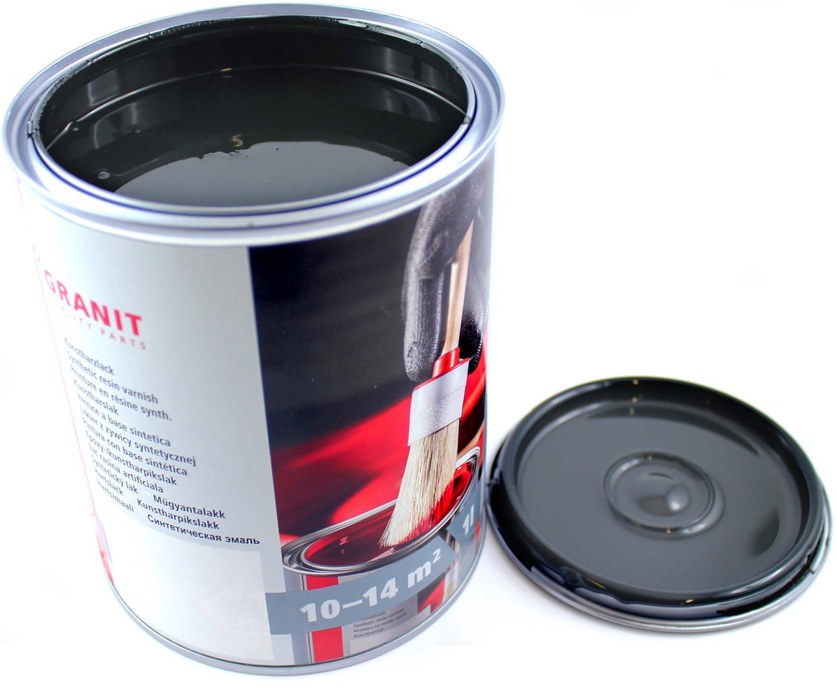 Wilckens Granit - Lakverf - Zetor zwartgroen RAL 6580 - 1 liter - Machineafwerking