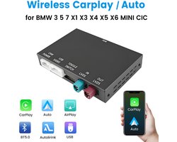 Autoradio Draadloze Carplay Android Auto Interface Module Geschikt Voor BMW 1 2 3 4 5 7 X1 X3 X4 X5 X6 MINI BMW CIC-systeem