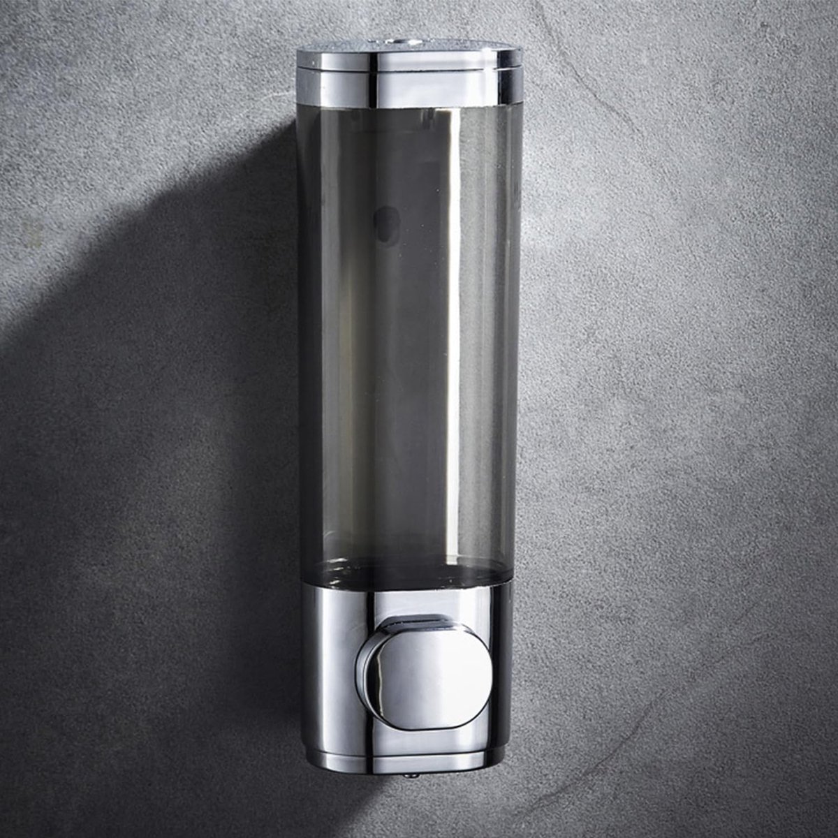 longziming -Zeepdispenser Wandmontage - Vloeibare Zeepdispenser - Badkamer Accessoire - 300ML Capaciteit - Afsluitbaar Ontwerp - ABS Materiaal - Waterbestendig & Duurzaam - 1 Stuk