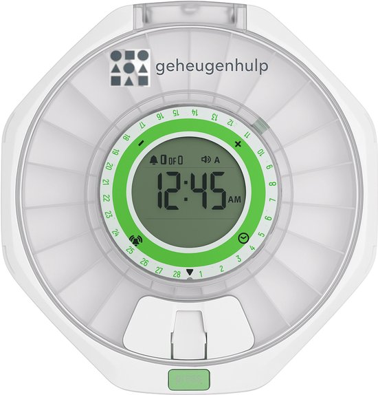 Beveiligde Automatische medicijn carrousel - 9x alarm- Beveiligde pillendoos