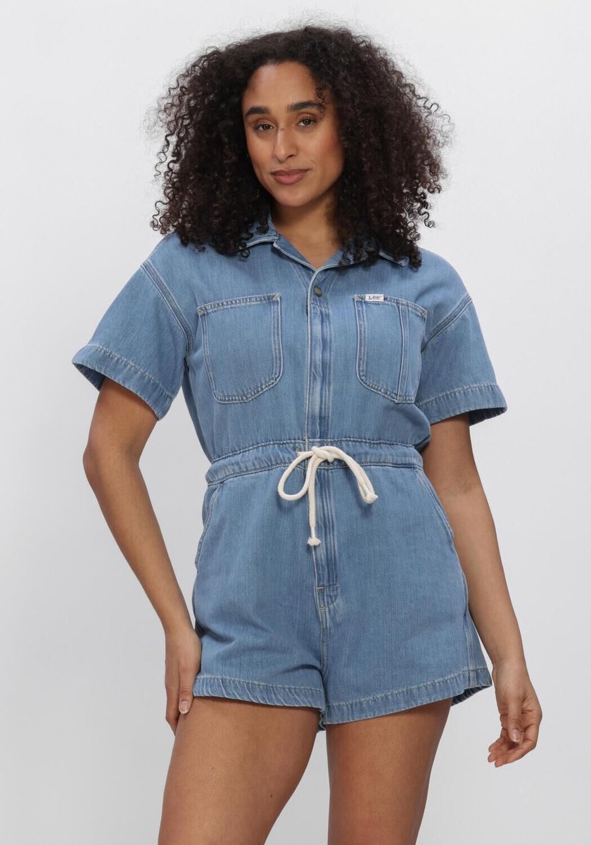 Lee Playsuit 112377254 Jumpsuits Dames Lichtblauw
