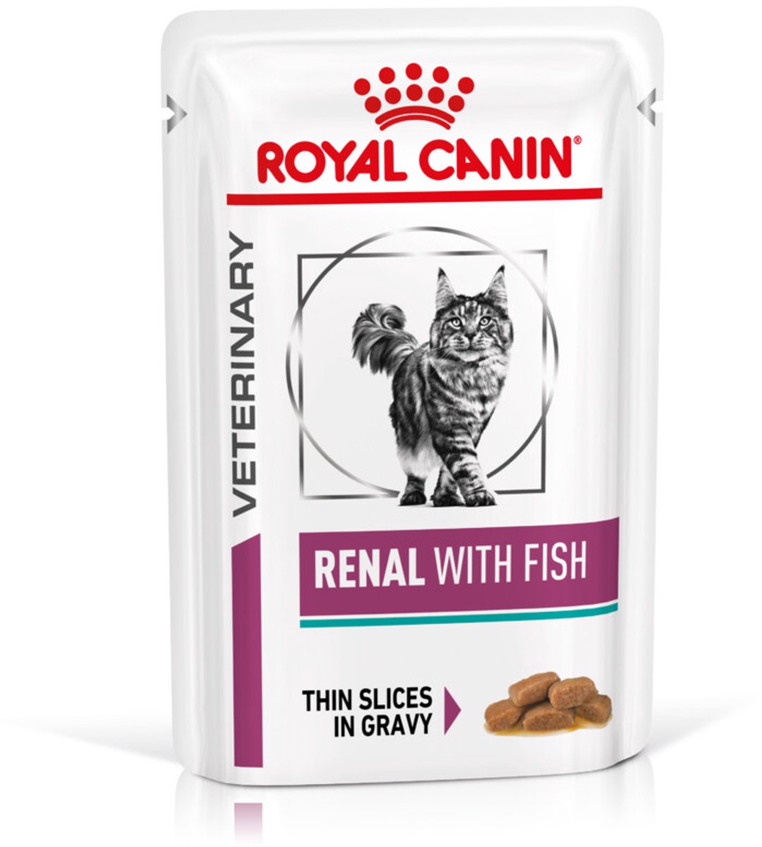 Royal Canin Kat Renal Tuna - 4x12x85 g pouch