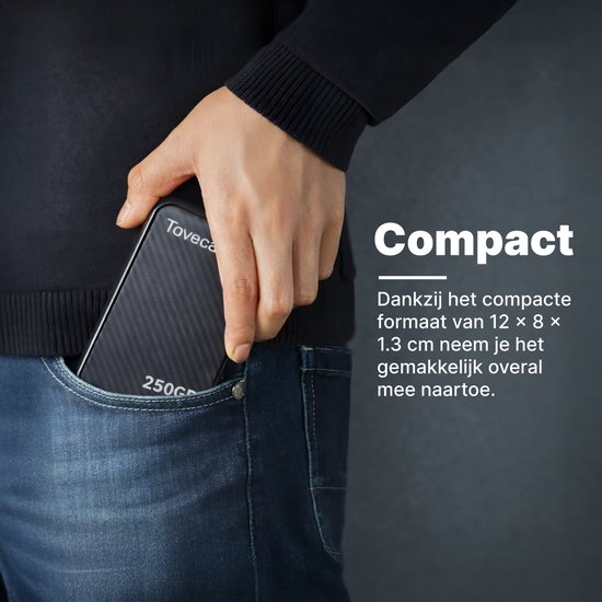 Toveca Externe harde schijf 250 GB - USB 3.0 Harde schijf extern - HDD van Merkloos — afbeelding 4