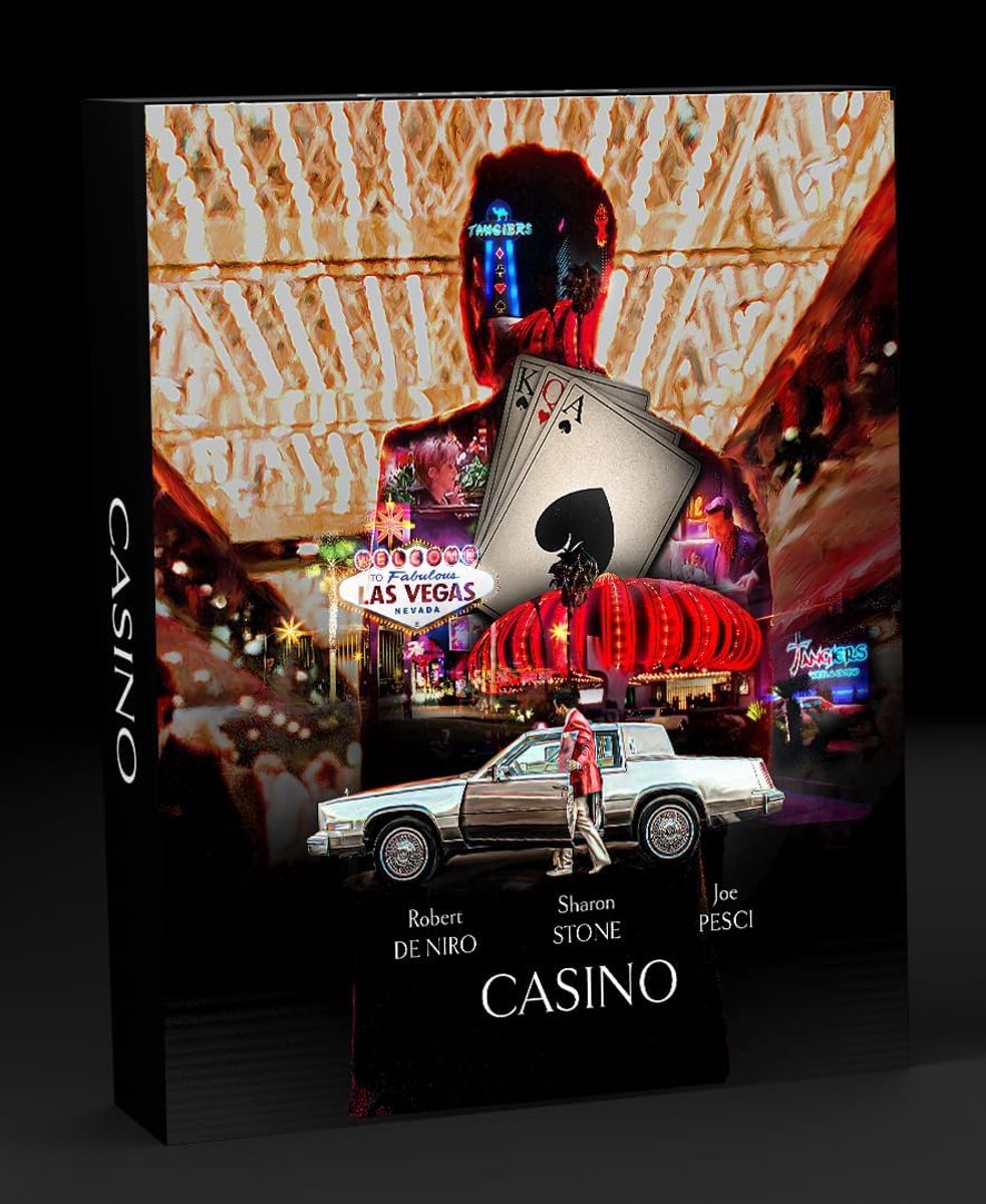 Casino - Limited Ultimate Collector’s Edition - Steelbook - 4K Ultra HD & Blu-Ray - Import