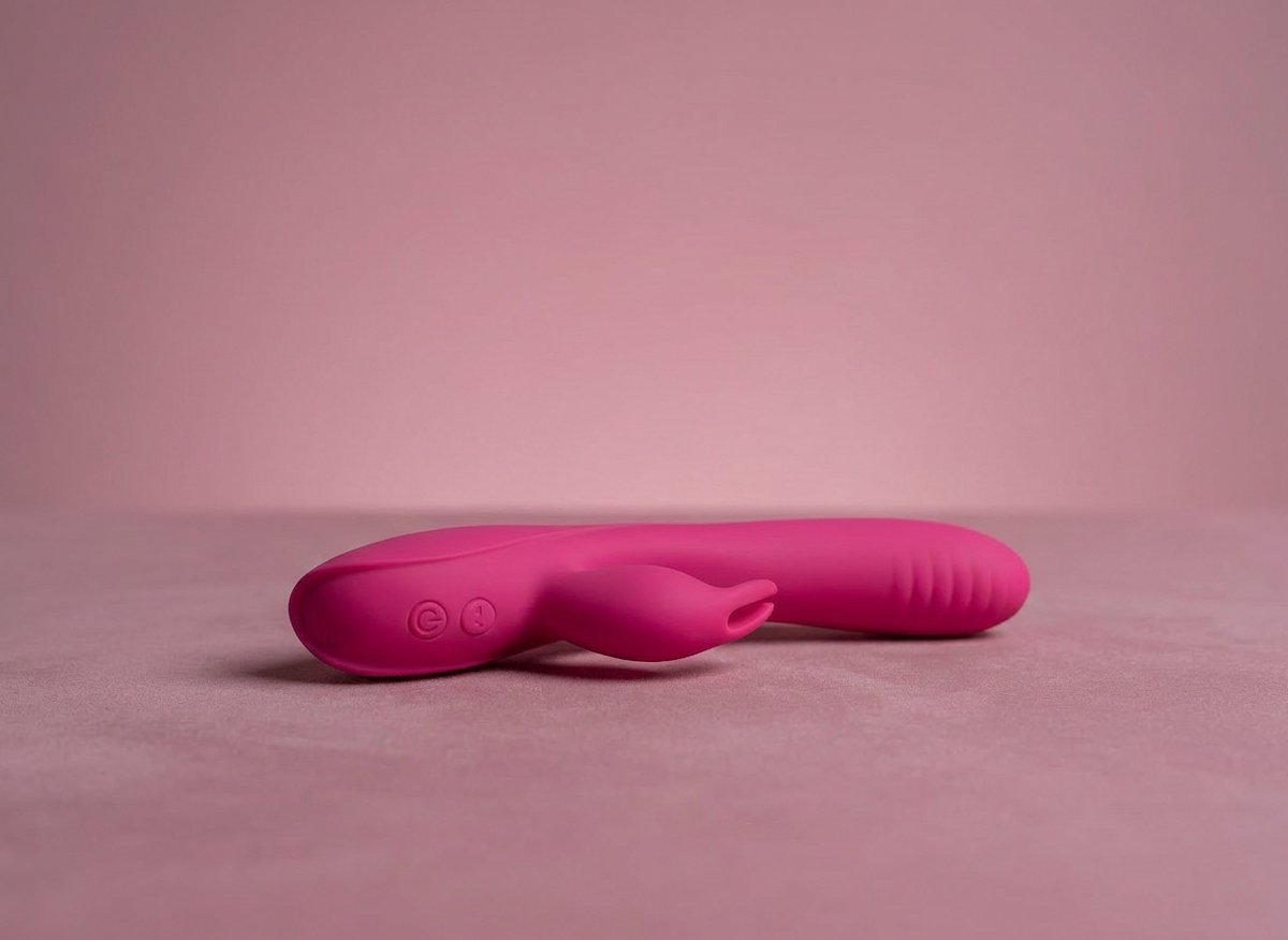 Rabbit vibrator 14 functies G spot & clitoris - roze -Viluna
