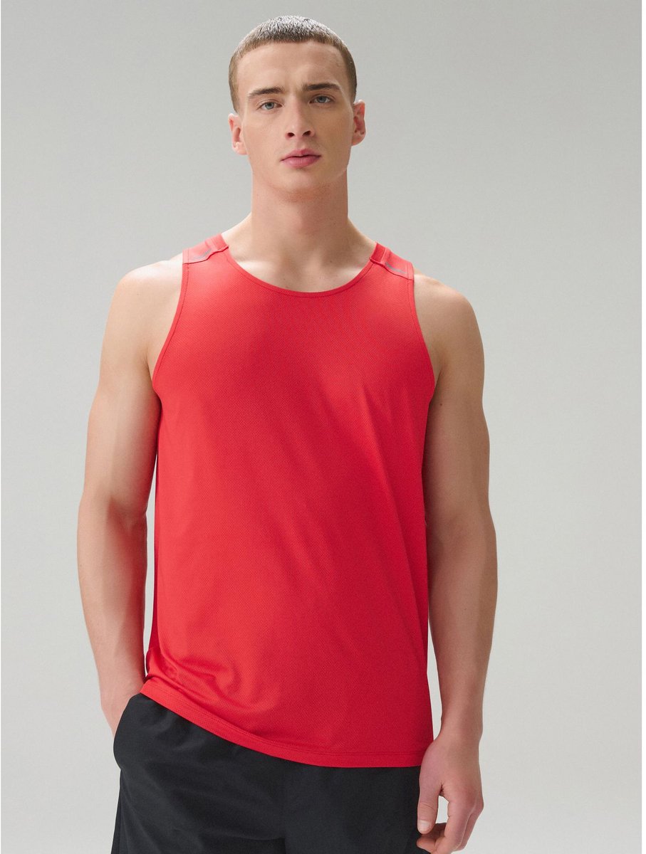 Next - Heren - Active Gym trainingshemd - Rood