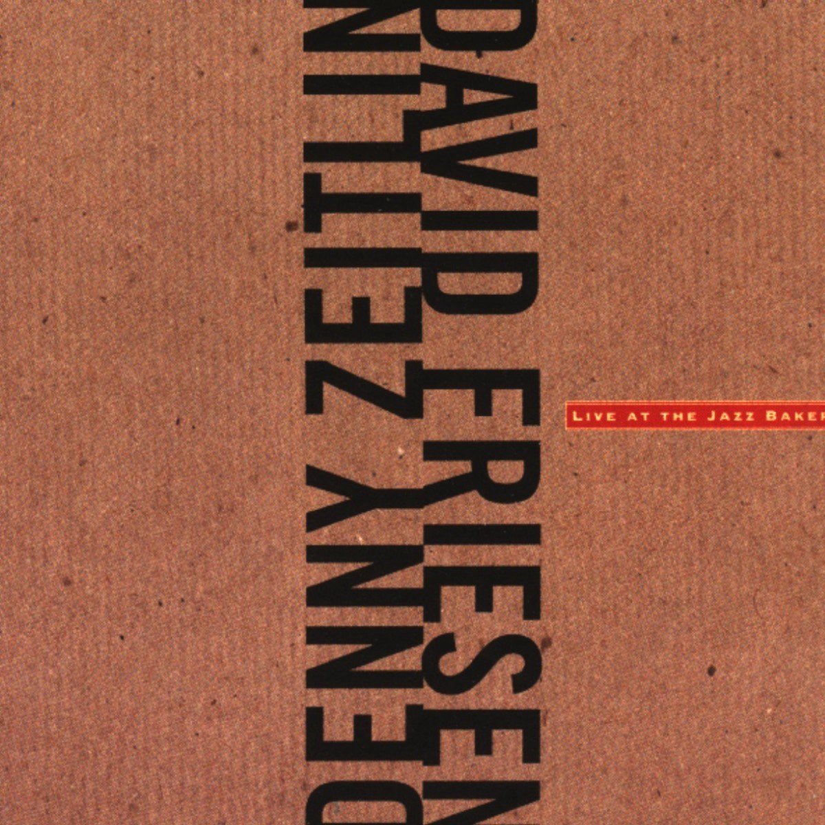 David Friesen & Denny Zeitlin - Live At The Jazz Bakery (CD)
