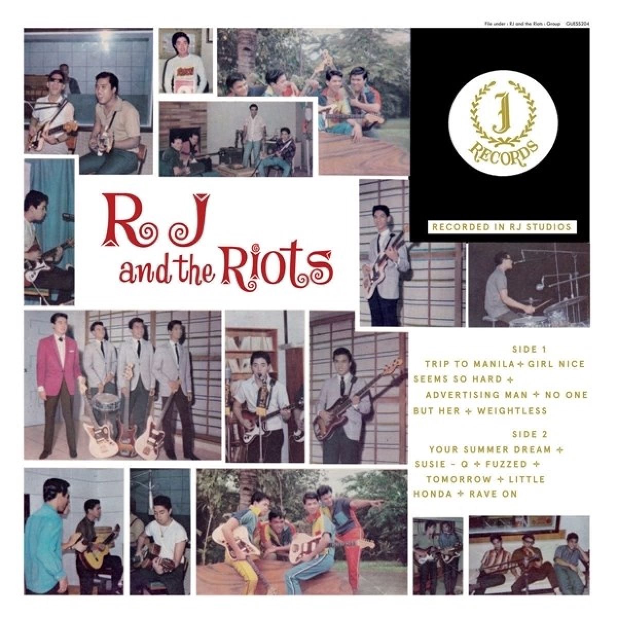 Rj And The Riots - Rj And The Riots (LP)