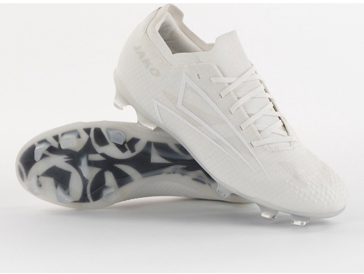 Jako Rs89 Elite Voetbalschoenen Fg - Wit / Cool Grey | Maat: 45,5