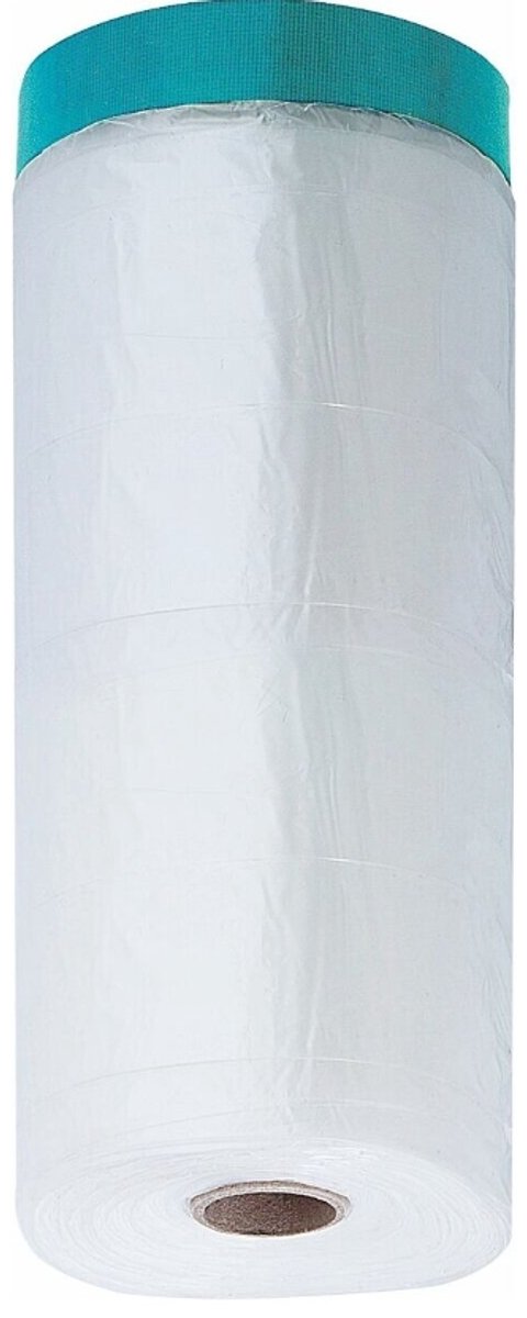 Westex - Afplaktape met afdekfolie 55cmx20m - Zelfklevend - Compact