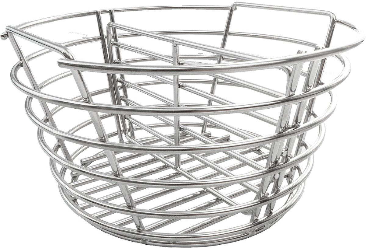 Patton RVS Houtskoolmand voor 15-16" compact kamado - 26 x 25 x 14 cm