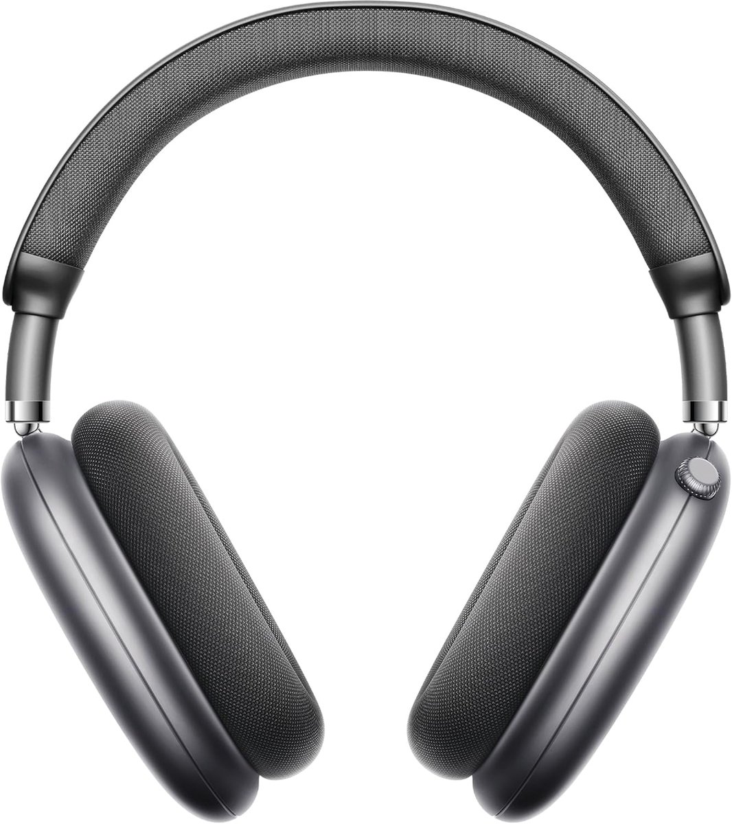 Picun F8 Pro - Draadloze Over-Ear Bluetooth Koptelefoon - met Hybrid Active Noise Cancelling – 140 Uur Batterij - Head Tracking - Aanpasbaar Geluid – Spacegrijs