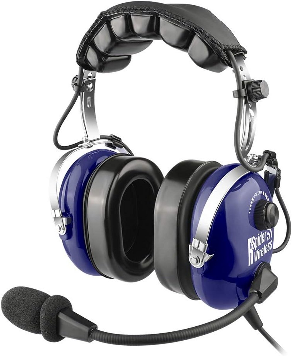 Vliegtuig Headset voor Algemene Luchtvaart met Geluidsdemping en Comfortabele Kussens