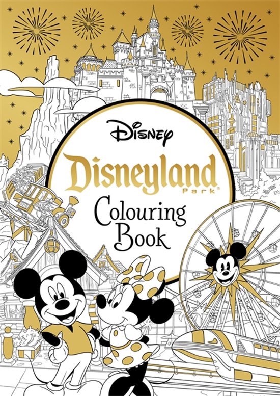 Disneyland Parks Colouring Book - cover