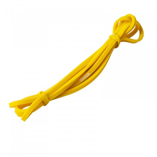 Taurus Powerband 6.4mm Geel – Fitnessband voor Kracht, Flexibiliteit