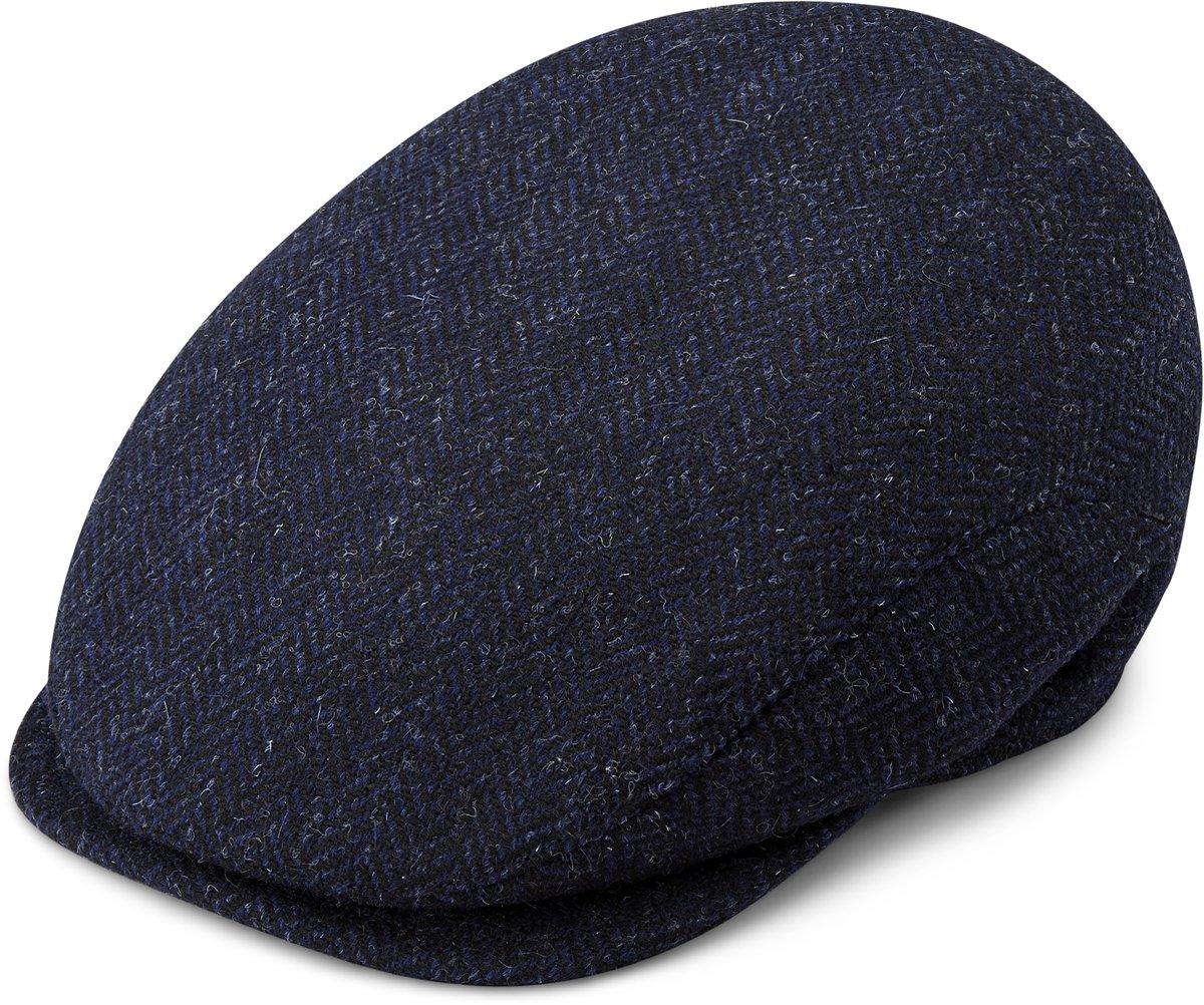 Eddye Blauwe Wollen Fido Platte Pet