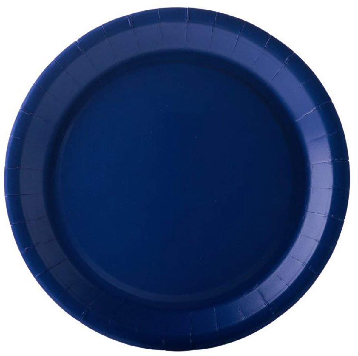 ISAP FRANCE - 10 Marineblauwe kartonnen borden 22 cm
