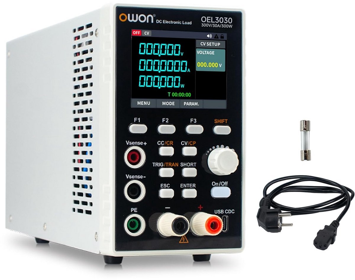Programmeerbare Elektronische Belasting 300W DC Testapparaat 300V 30A