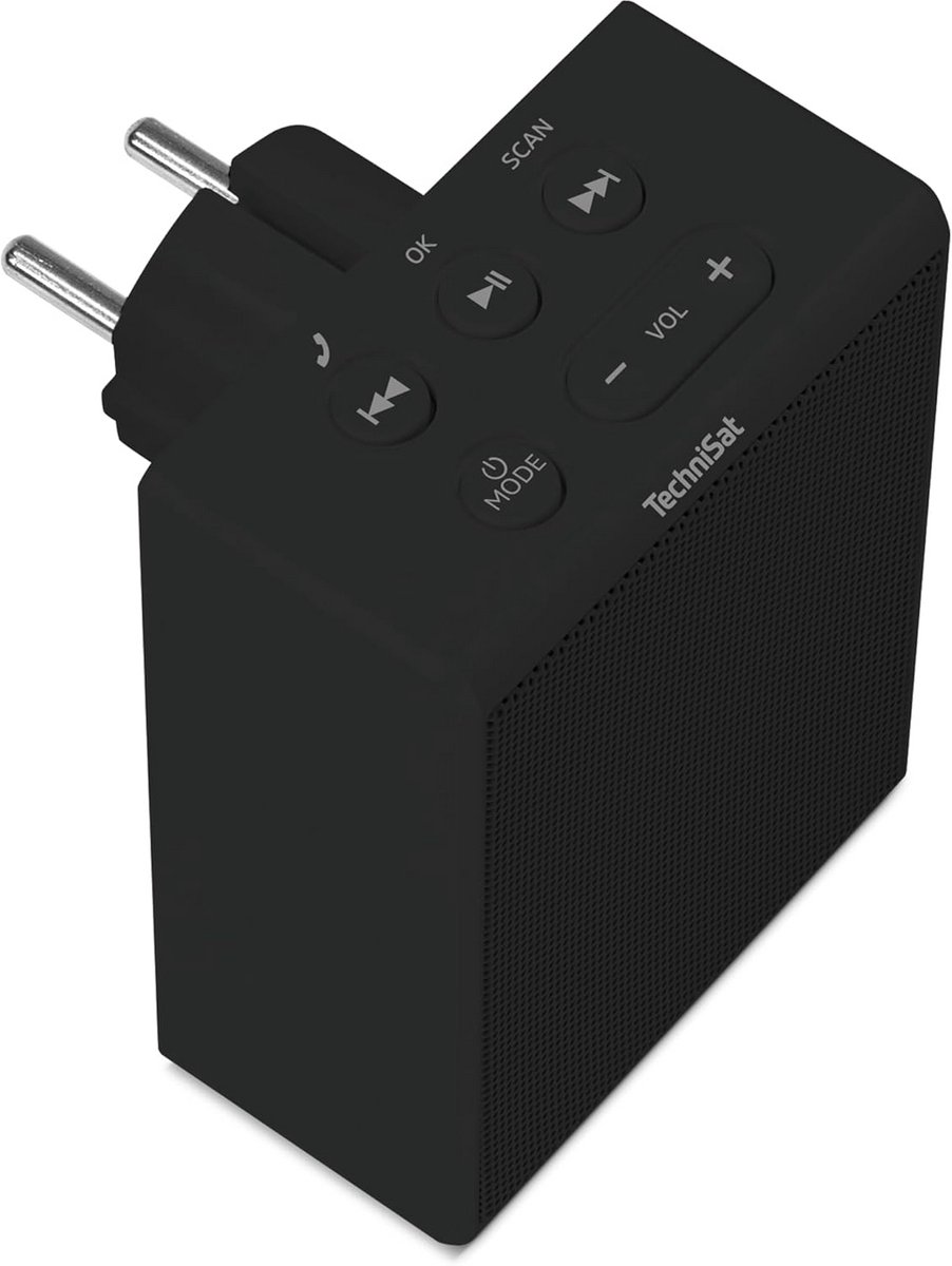 Compacte FM Radio voor in het Stopcontact met Bluetooth