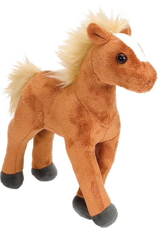 Peluche Wild Republic Poulain Junior 20 Cm Peluche Marron