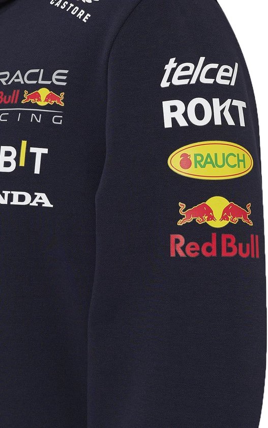 Officiële Formule 1 Race Team Hoodie met Ritssluiting voor Kinderen Blauw van FORMULE 1 — afbeelding 2
