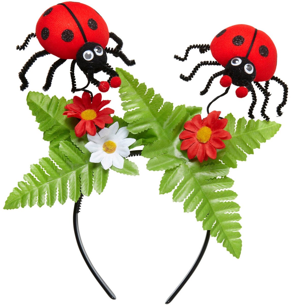 Lieveheersbeestje haarband tiara