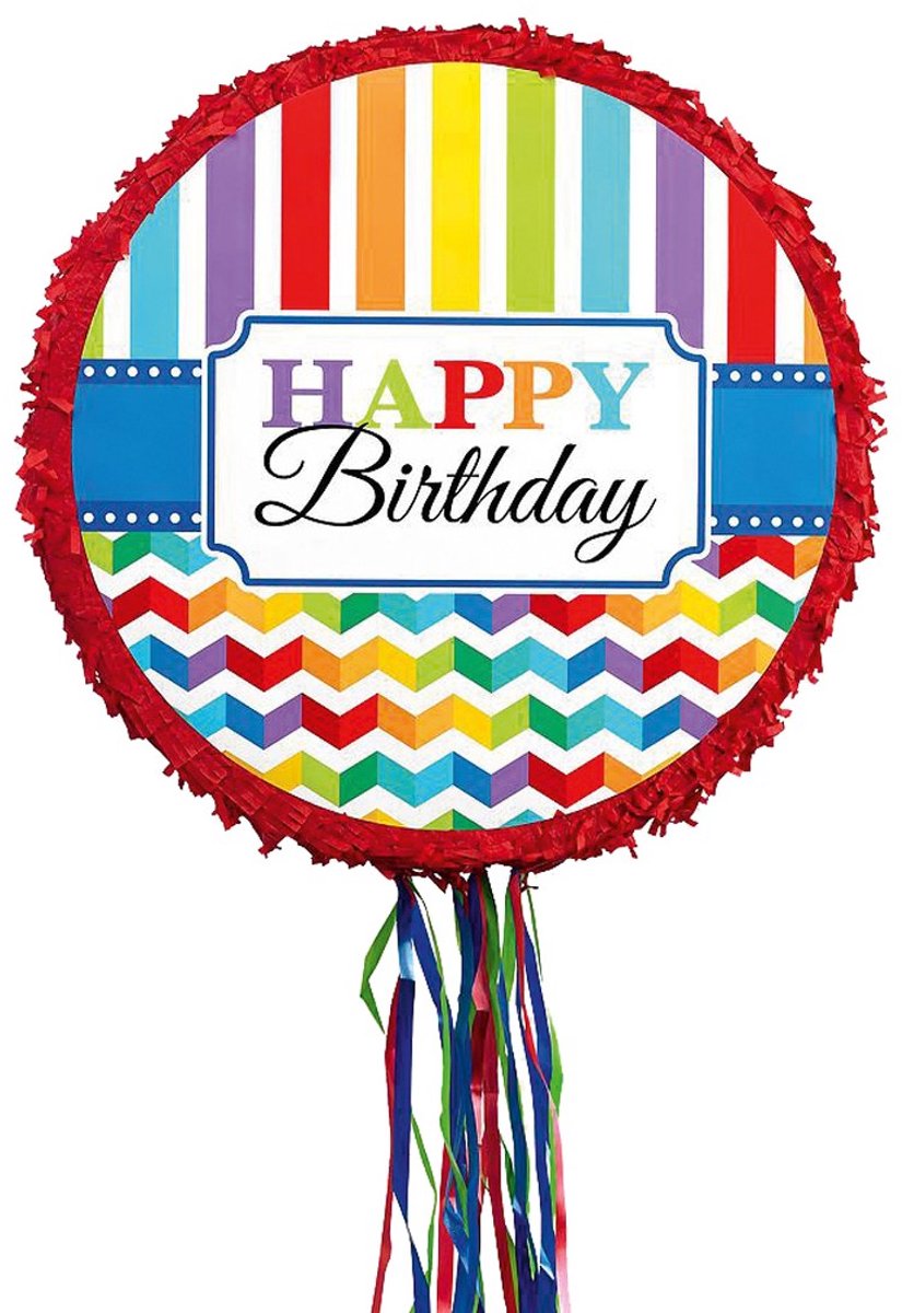 Pull Pinata Birthday Brights