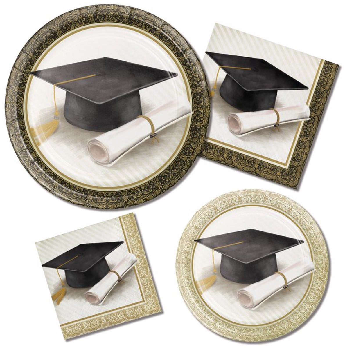 Bordjes Classic Graduation (Ã˜18cm, 8st)