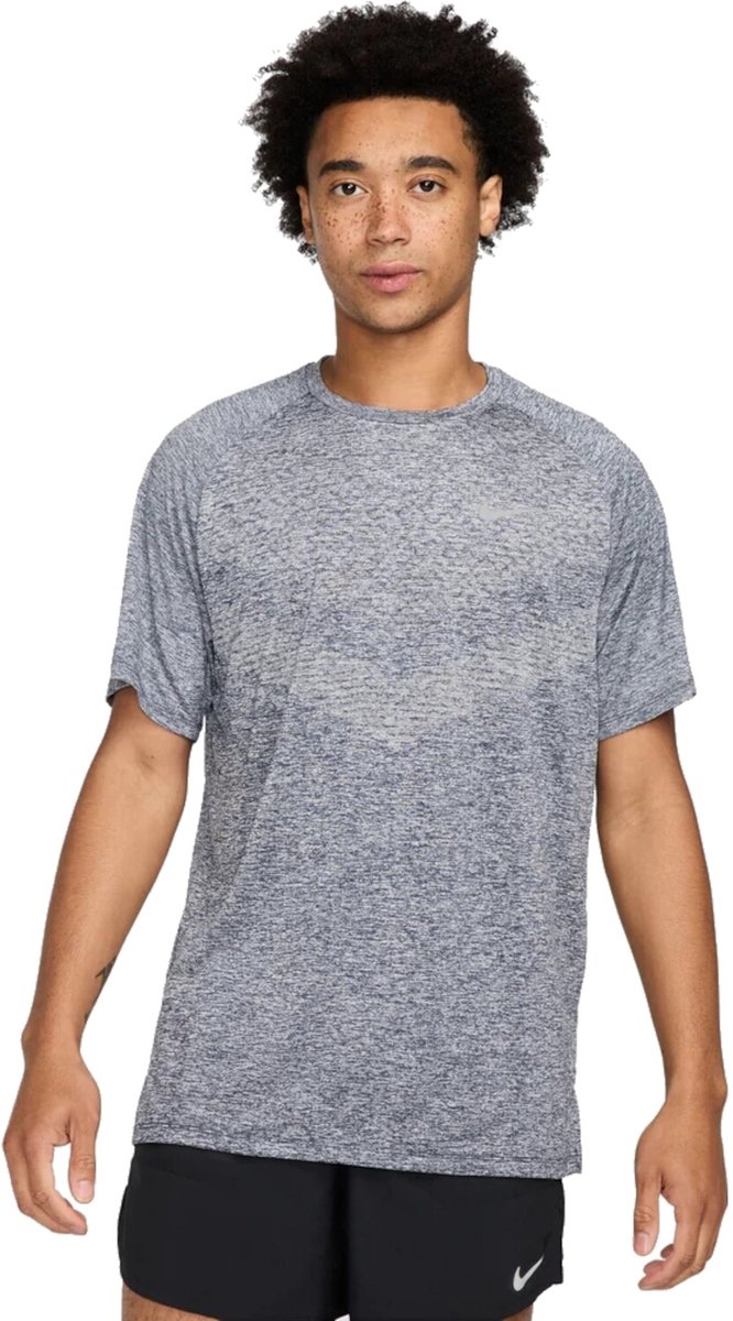 Nike Stride Dri-fit Heren Training T-shirt Hv5203-437 Kleur Blauw
