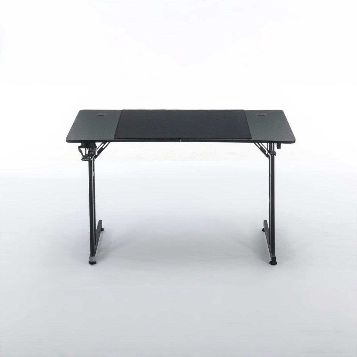 Aufun Gamingtafel Gamingbureau-120 X 60 Cm-Zonder LED-Hoofdtelefoonhaak En Bekerhouder-Pc-Tafel Voor Gaming