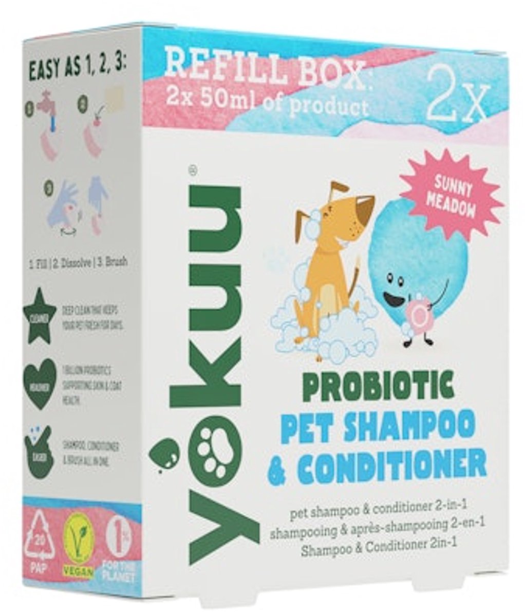 Yokuu Probiotische Shampoo & Conditioner Navulling