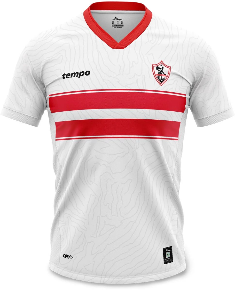 Zamalek Thuisshirt 2022 - Egypte Voetbalshirt - Zamalek - Maat S - Globalsoccershop