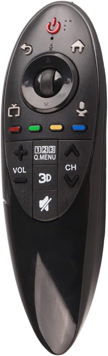 Allecto - Magic Afstandsbediening - LG Smart TV - 3D - YouTube Button - Afstandsbediening geschikt voor LG TV - Zwart