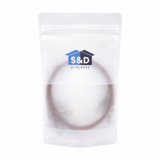 S&D - 10x Stalen Onderlijnen - Extra Sterk 68kg - 50cm - Voor Meerval, Snoek & Grote Zeevis - Rood van S&D — afbeelding 3