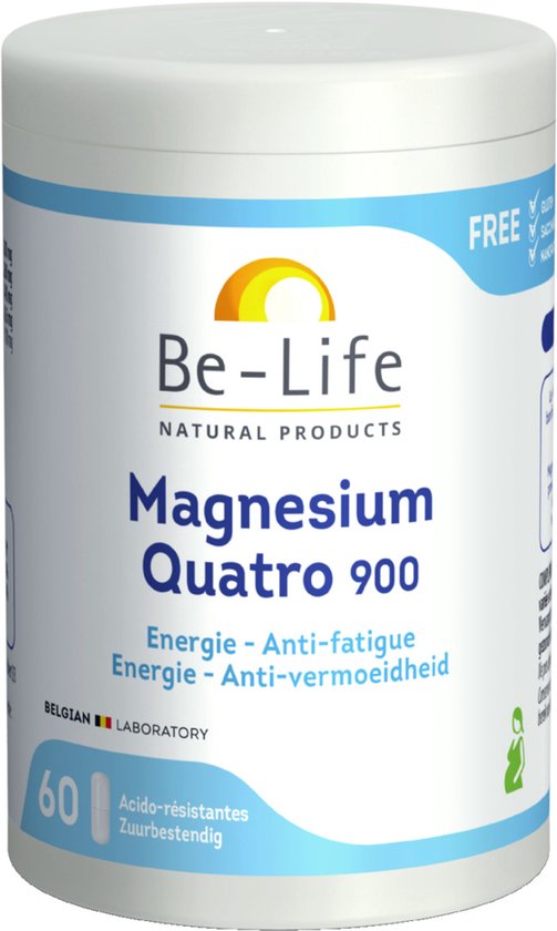 Be-Life Magnesium Quatro 900 60 Capsules
