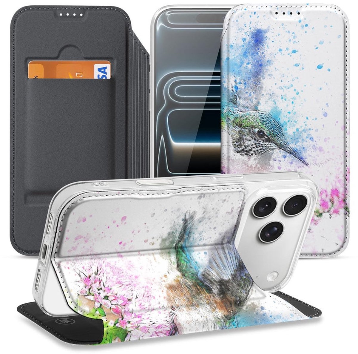 Apple iPhone 17 Pro Flip Style Cover Vogel