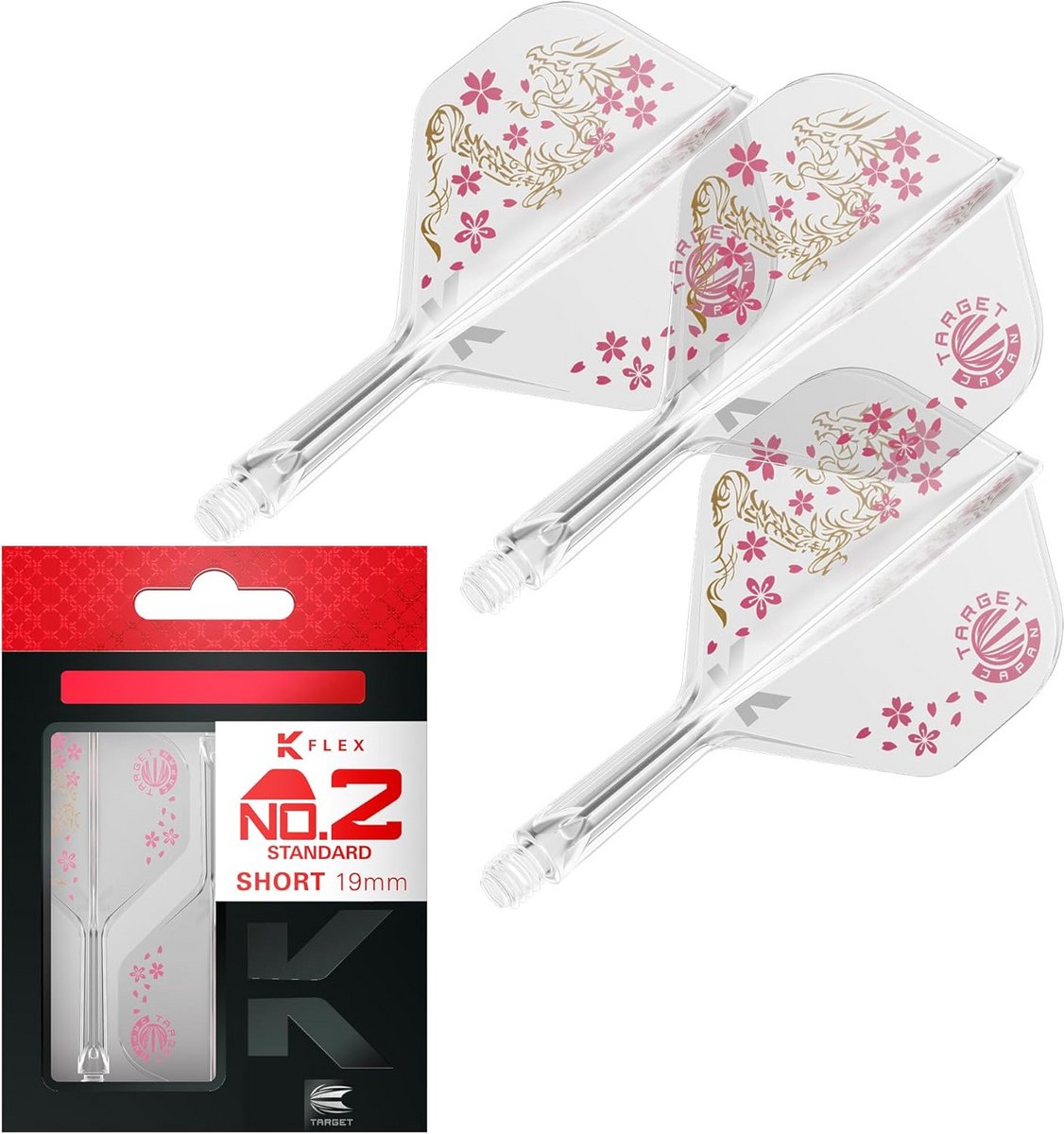 Dart Flights en Shaft Systeem Kort 3-Pack voor Precisie en Duurzaamheid