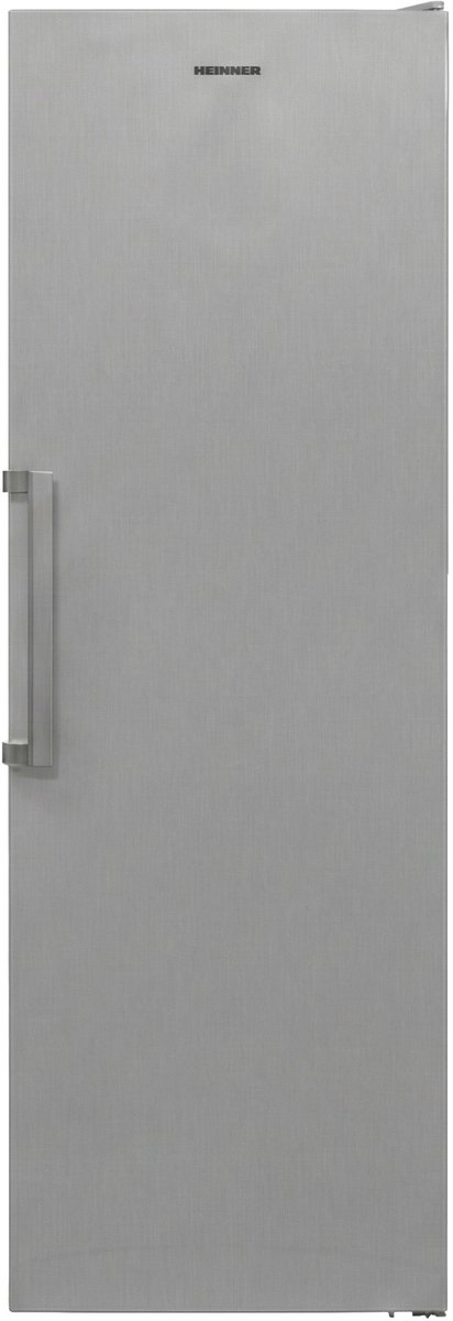 Heinner HF-V401NFSE++ Koelkast – 389 L – No Frost Multicooling – Elektronische Bediening – Superkoelfunctie – LED-verlichting – Zilver – 5 Jaar Garantie