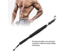 Arm Krachttrainer voor Arm, Rug, Borst - Spier Schouder Oefening Fitness Tool Geschikt voor 80kg - Thuis Trainen Met Veer Weerstand