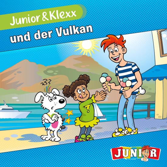 Junior & Klexx, Band 12: Junior & Klexx und der Vulkan (unge ... - cover