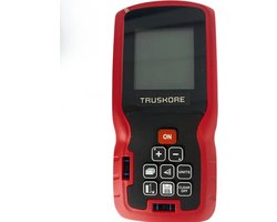 Truskore Professionele Laserafstandmeter - 120 Meter Bereik - Uitgebreide Meetopties