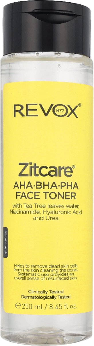 Revox - Zitcare AHA-BHA-PHA Face Toner - 250ml