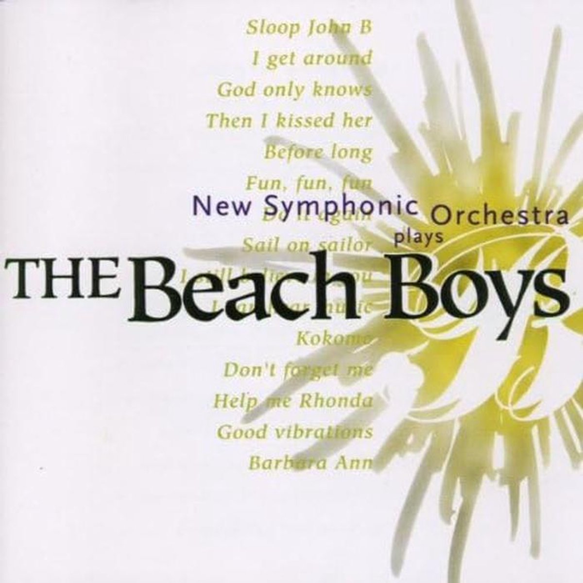 Muziek CD met Hits van The Beach Boys