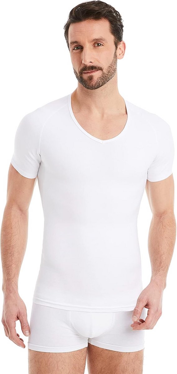 Heren Shapewear Compressieshirt Kort Mouw voor Platte Buik en Betere Houding