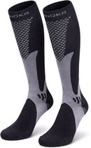 KANGKA® Compressiekousen met 20-30 mmHg Maat 36-39 (S/M) - Compressie sokken - Sportsokken - Hardloopsokken - Wandelsokken - Unisex